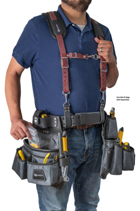 Breathable polyester material in LAUTUS suspenders enhances comfort