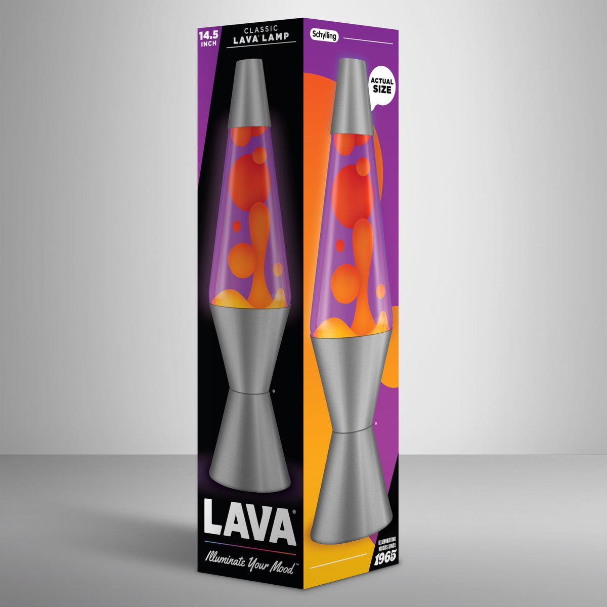 Lava Lamp 1965 original craft and safety-focused construction.