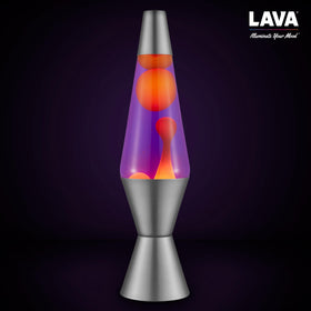 Lava Lamp Purple Liquid motion creates soothing atmosphere in any room.