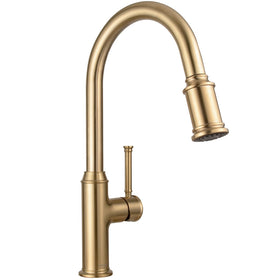 Lava Odoro faucet with pull-down spray showcases flexible cleaning reach for a busy kitchen