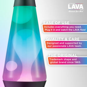 Lava Original gunmetal grey base and cap add modern style
