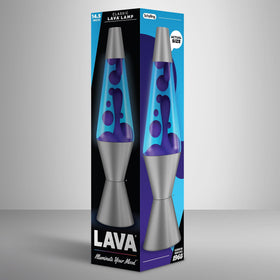 Lava original 1965 motion lamp design inspires retro decor.