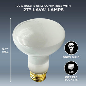 Lava Original 501012 bulb delivers bright light to enhance lava motion