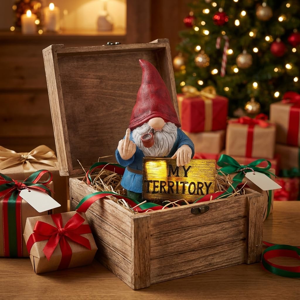 Lavezee conversation-starter gnome sparks smiles on patios, lawns, and porches.