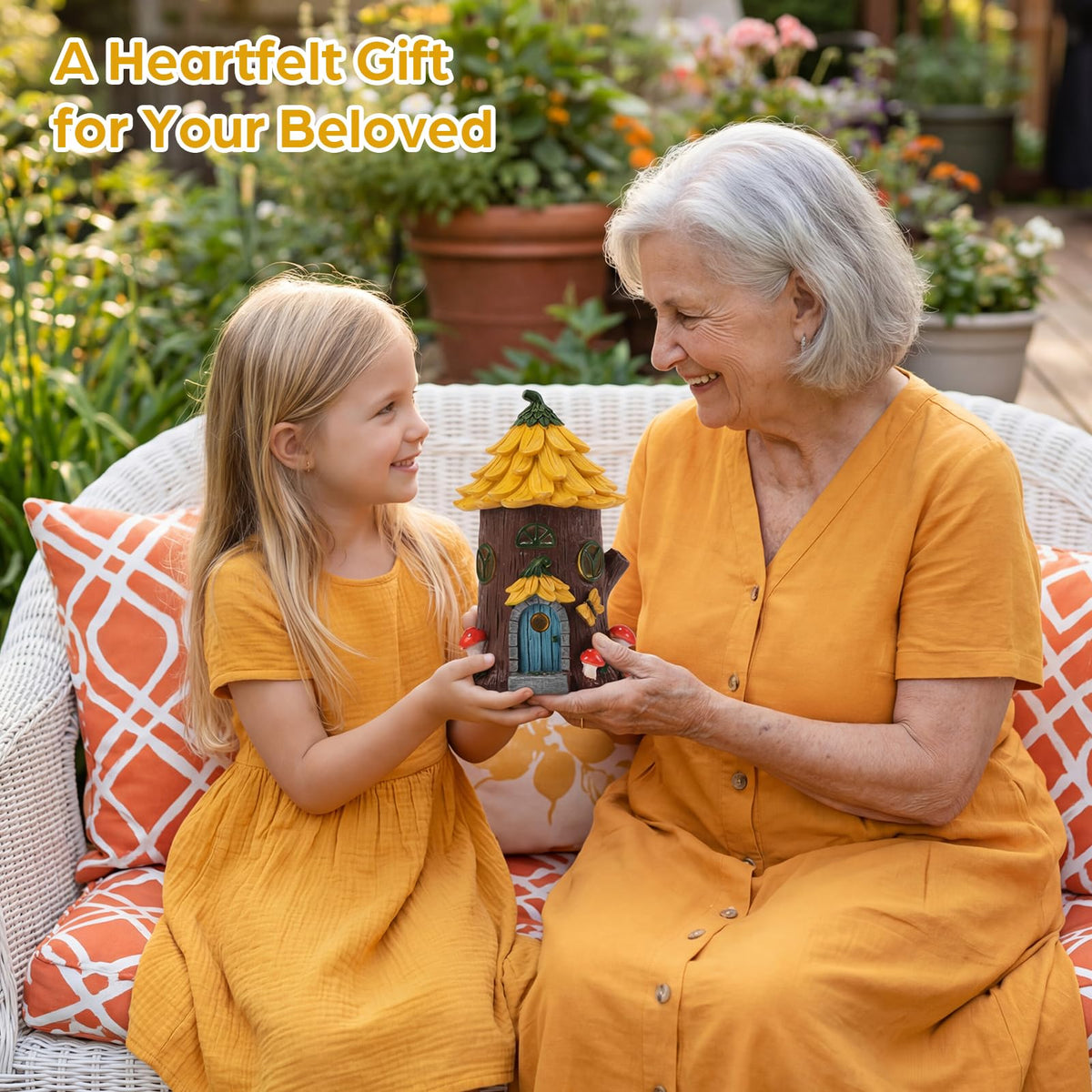 Lavezee fairy house is a thoughtful housewarming gift idea for nature lovers.