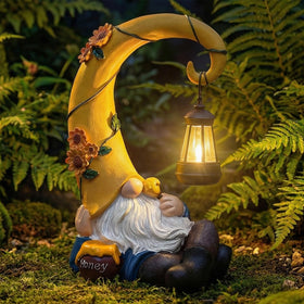 Lavezee gift-ready gnome decor suits Mom or garden friends.