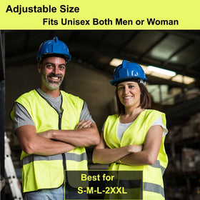 Lavori-AK 360-degree visibility vest keeps workers seen from all angles.