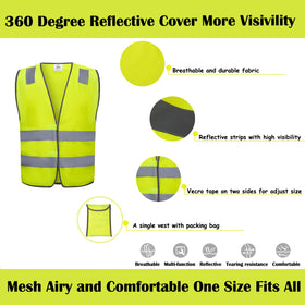 Lavori-AK high-visibility workwear enhances daytime and low-light awareness.