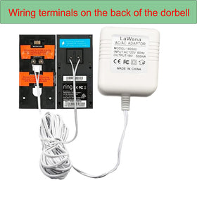 LaWana power adapter testing ensures safe, continuous doorbell operation.