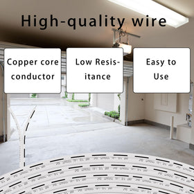 LaWana replacement wire for damaged garage wiring in DIY projects