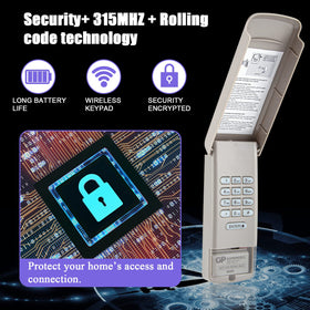 LAWOHO 377LM compatible with purple learn button models for easy setup