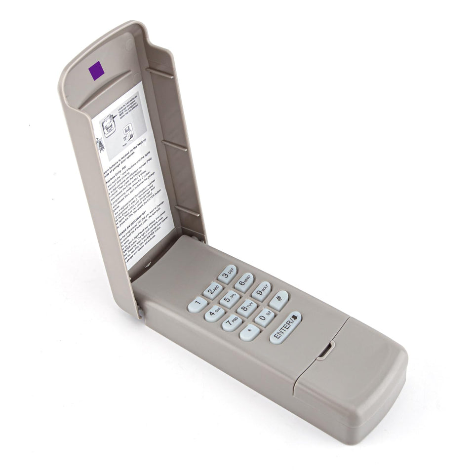 LAWOHO 377LM wireless keypad front view for quick access to your garage