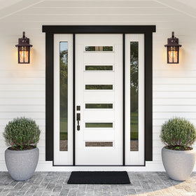 Lawyettle sensor-activated dusk-to-dawn lighting saves effort and energy.