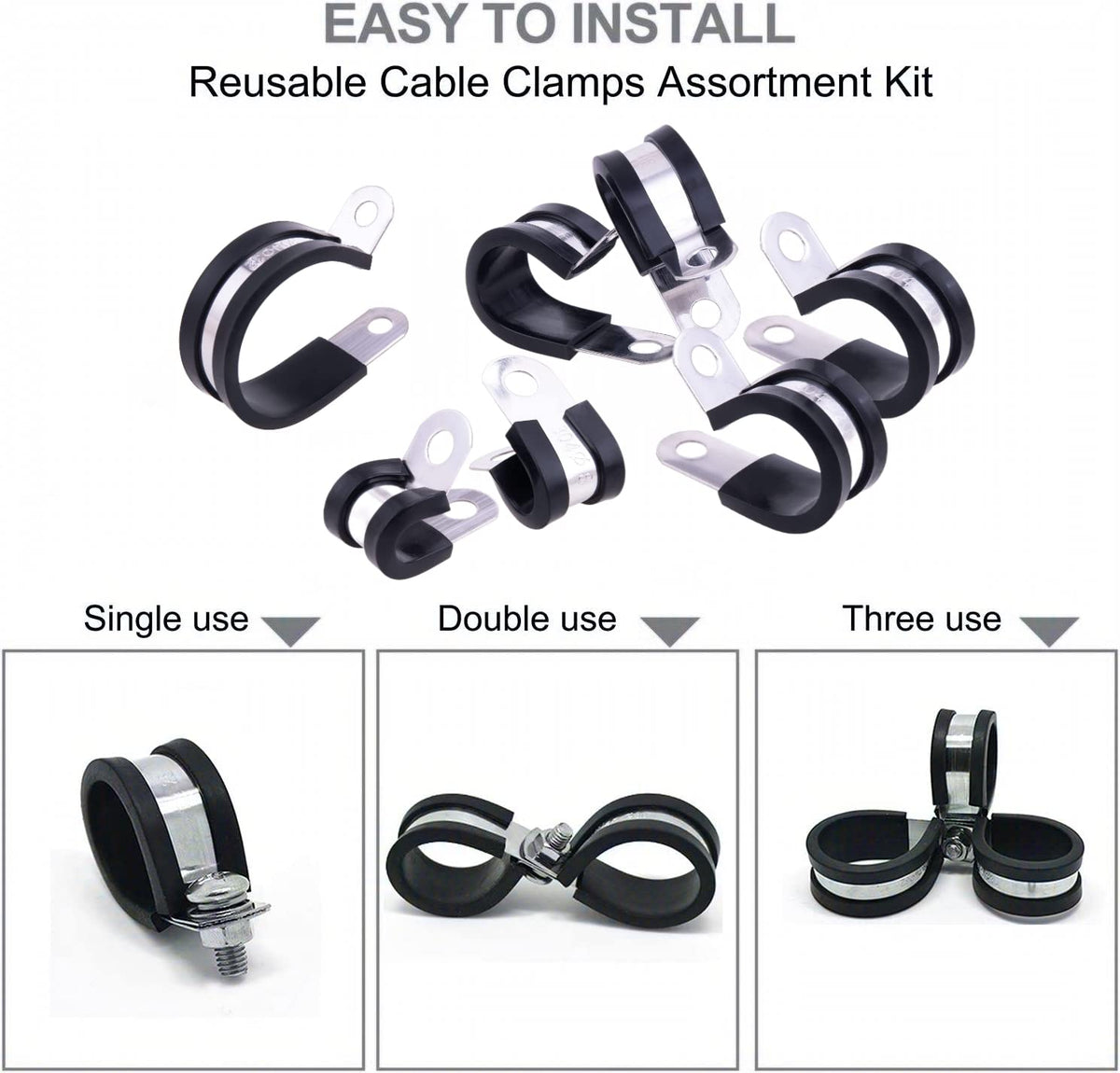 LAZIRO storage case keeps clamps organized and ready