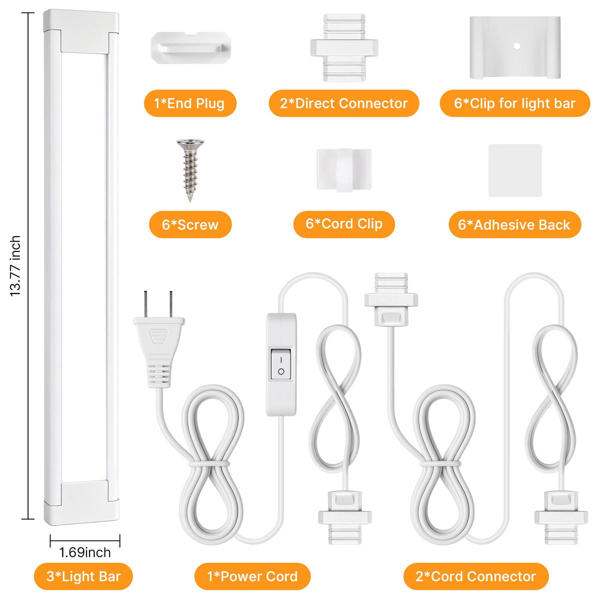 Lazukes 6500K lighting for bright kitchens.