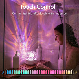 Lazukes bathroom and bedroom night light with soft glow