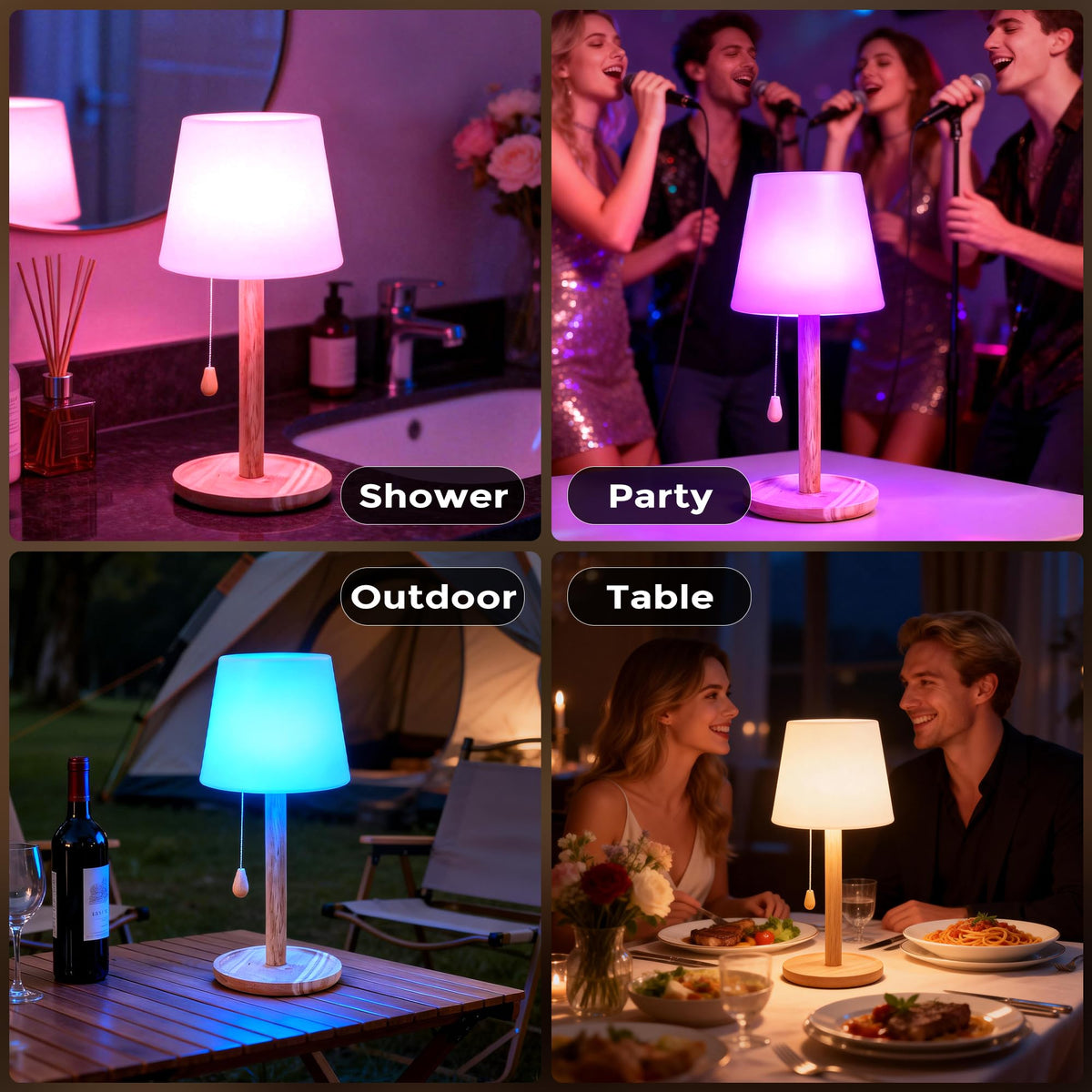 Lazukes compact camping lamp delivers reliable battery life