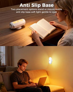 Lazukes nursery night glow provides gentle illumination for night routines