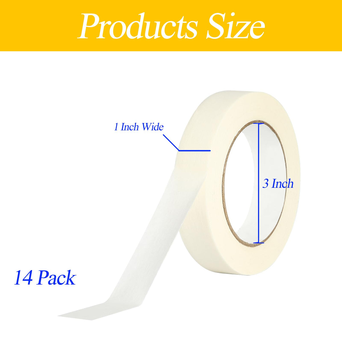 Lazybug studio masking tape bundle of 14 rolls ready for indoor projects