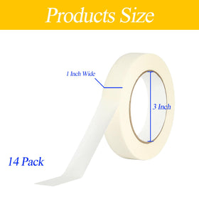Lazybug studio masking tape bundle of 14 rolls ready for indoor projects
