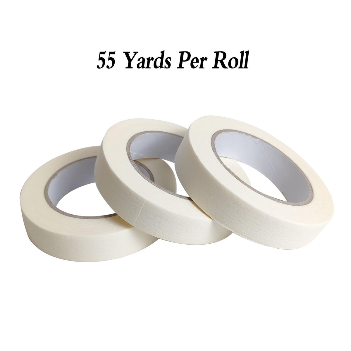 Close-up of Lazybug Studio masking tape showing crepe paper backing for conformability
