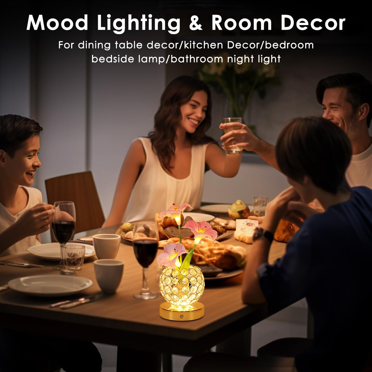 Lazzgan compact desk bedroom decor light for small spaces.