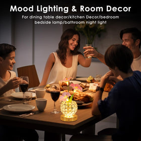 Lazzgan compact desk bedroom decor light for small spaces.