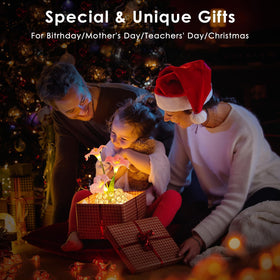Lazzgan gift-ready flower lamp for women.
