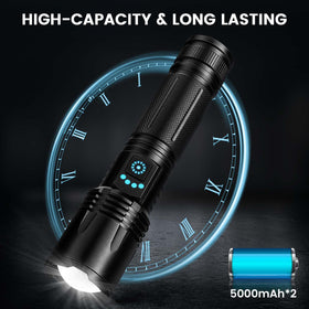 LBE 5000mAh battery with indicators shows remaining power.