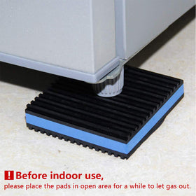LBG pad beneath washer or dryer reduces vibration during cycles.