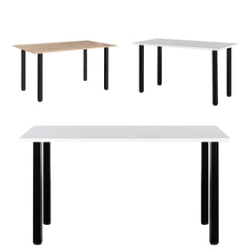 LCSDLHLSY package includes legs, screws, and floor protectors for easy setup.