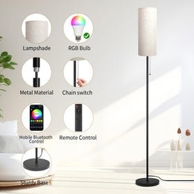 Ldeco floor lamp chain switch for easy color-temperature control