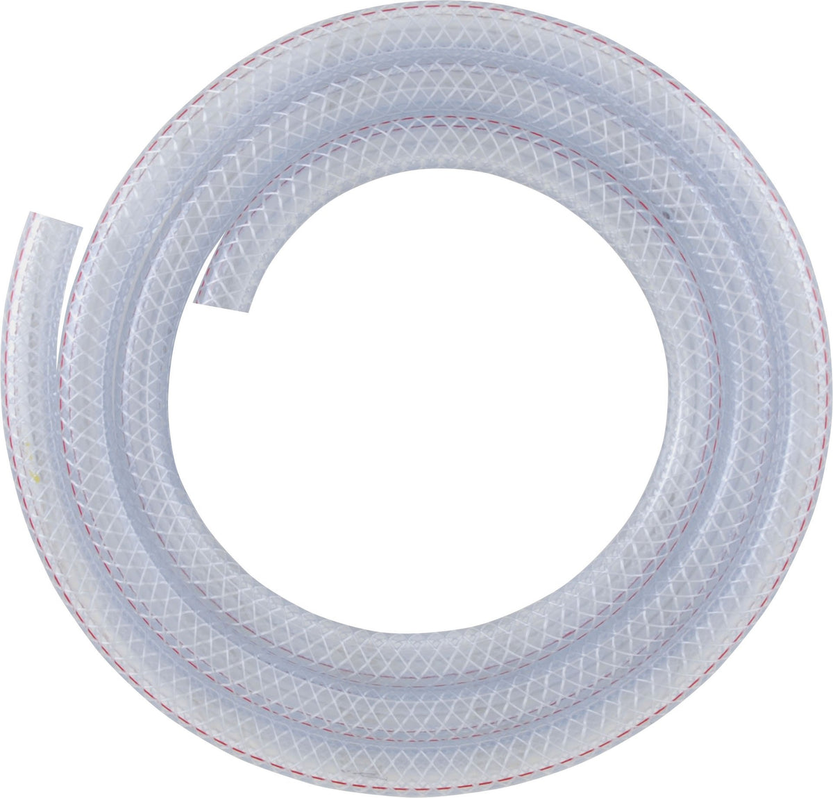 LDR Industries 516 B3810 clear braided tubing for versatile liquid transfer in food and beverage applications