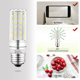 LDSZM LED bulb flicker-free light for comfortable evenings
