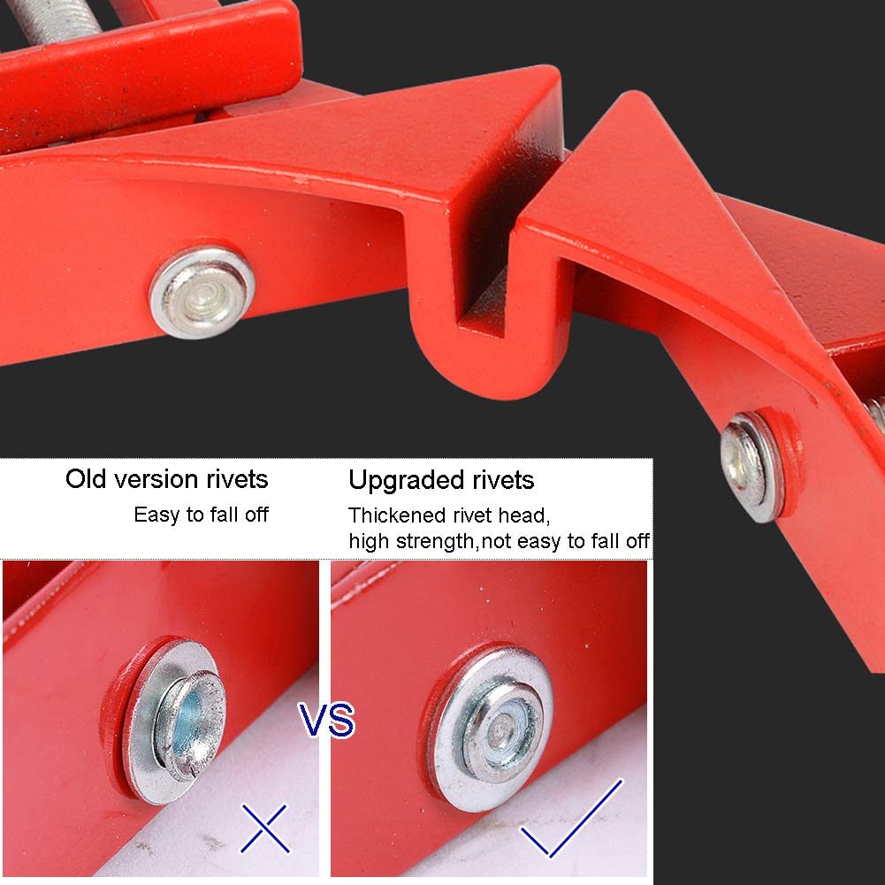LTDOOIT rustproof aluminum clamp delivers durable performance.