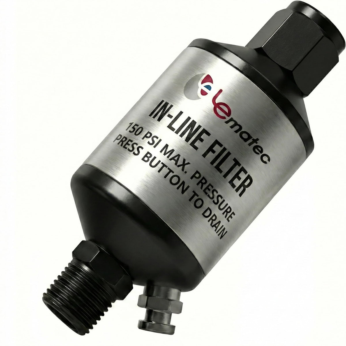 LE LEMATEC AI303 front view shows durable aluminum housing for moisture defense.