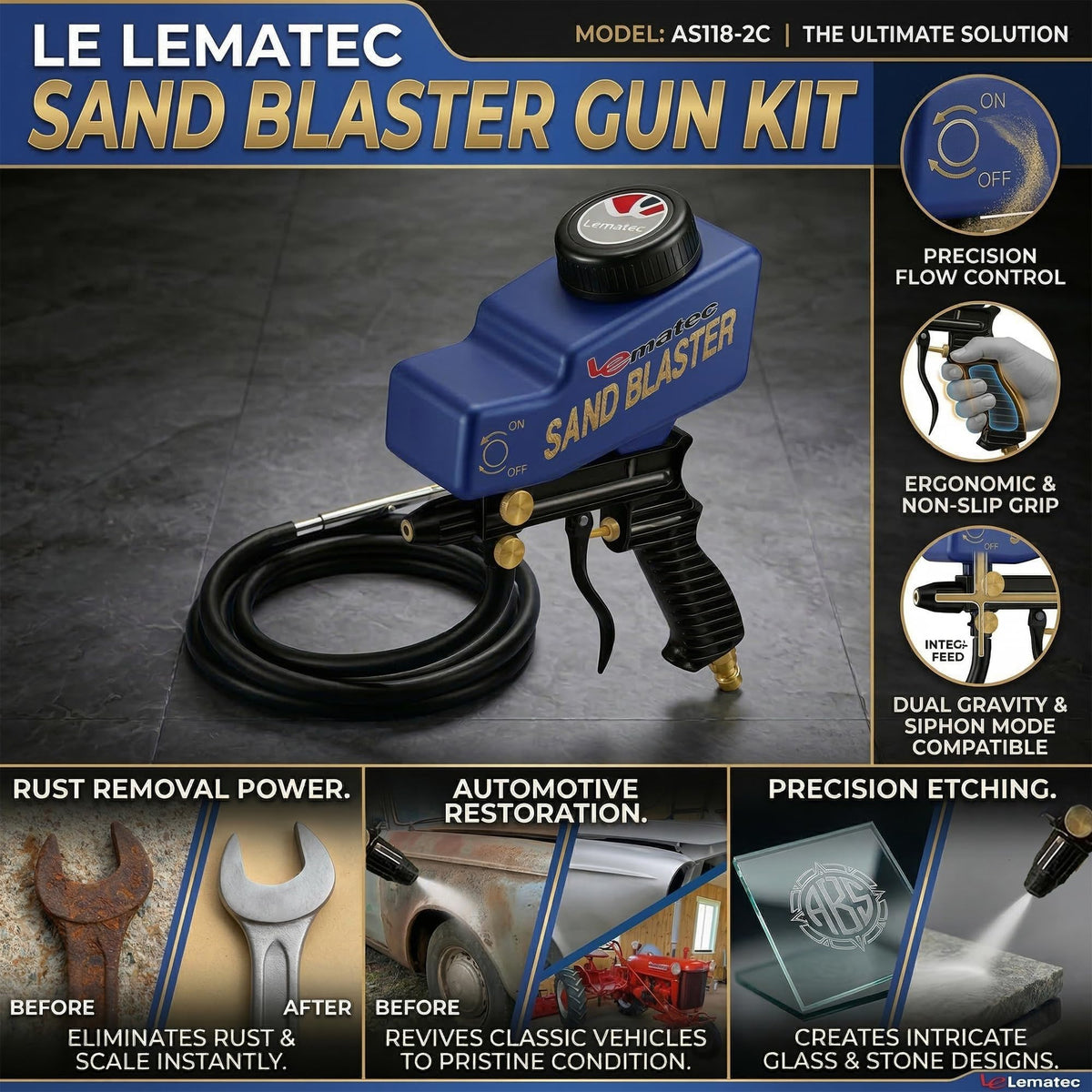 Le Lematec durable design suitable for professional and DIY projects