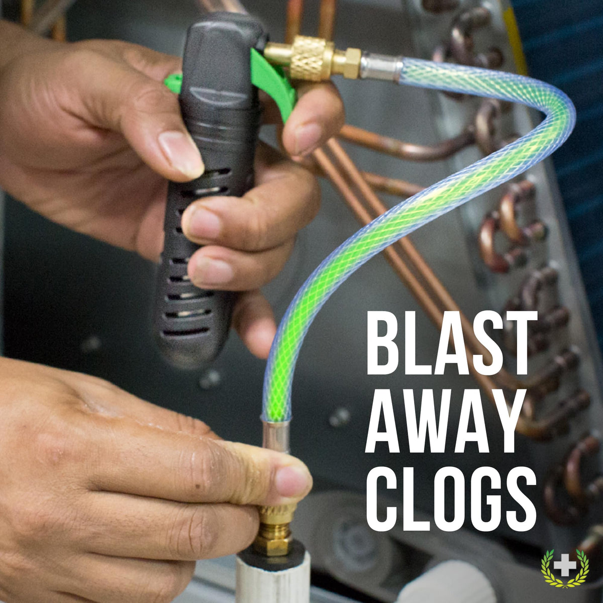 Leak Saver CO2 cartridges designed to prevent contamination in HVAC systems.
