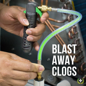 Leak Saver CO2 cartridges designed to prevent contamination in HVAC systems.
