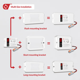 Leakbee R502 detector digital display shows CO and propane levels at a glance