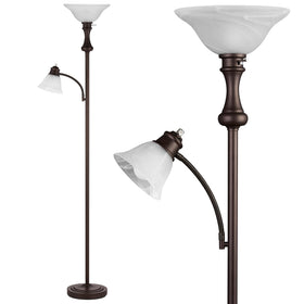 Leasgy 71'' floor lamp arc reading design for focused lighting