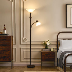Leasgy modern retro design floor lamp complements decor