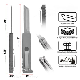 LEASUR ergonomic handle provides secure, comfortable control during extended use.