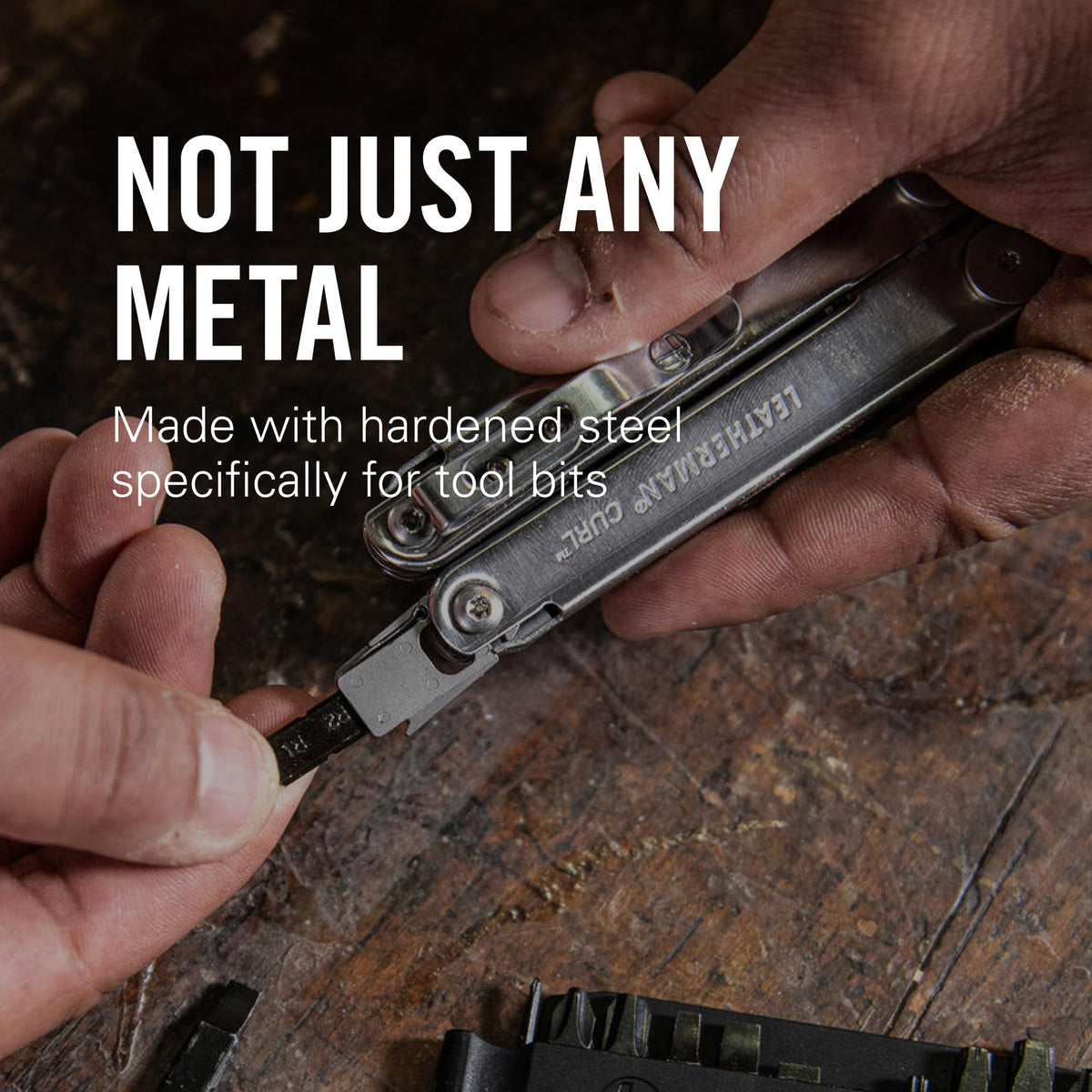 Leatherman Bit Kit 42 total bits cover most common fasteners.