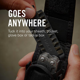 Leatherman Bit Kit hardened zinc-coated steel delivers durable performance.