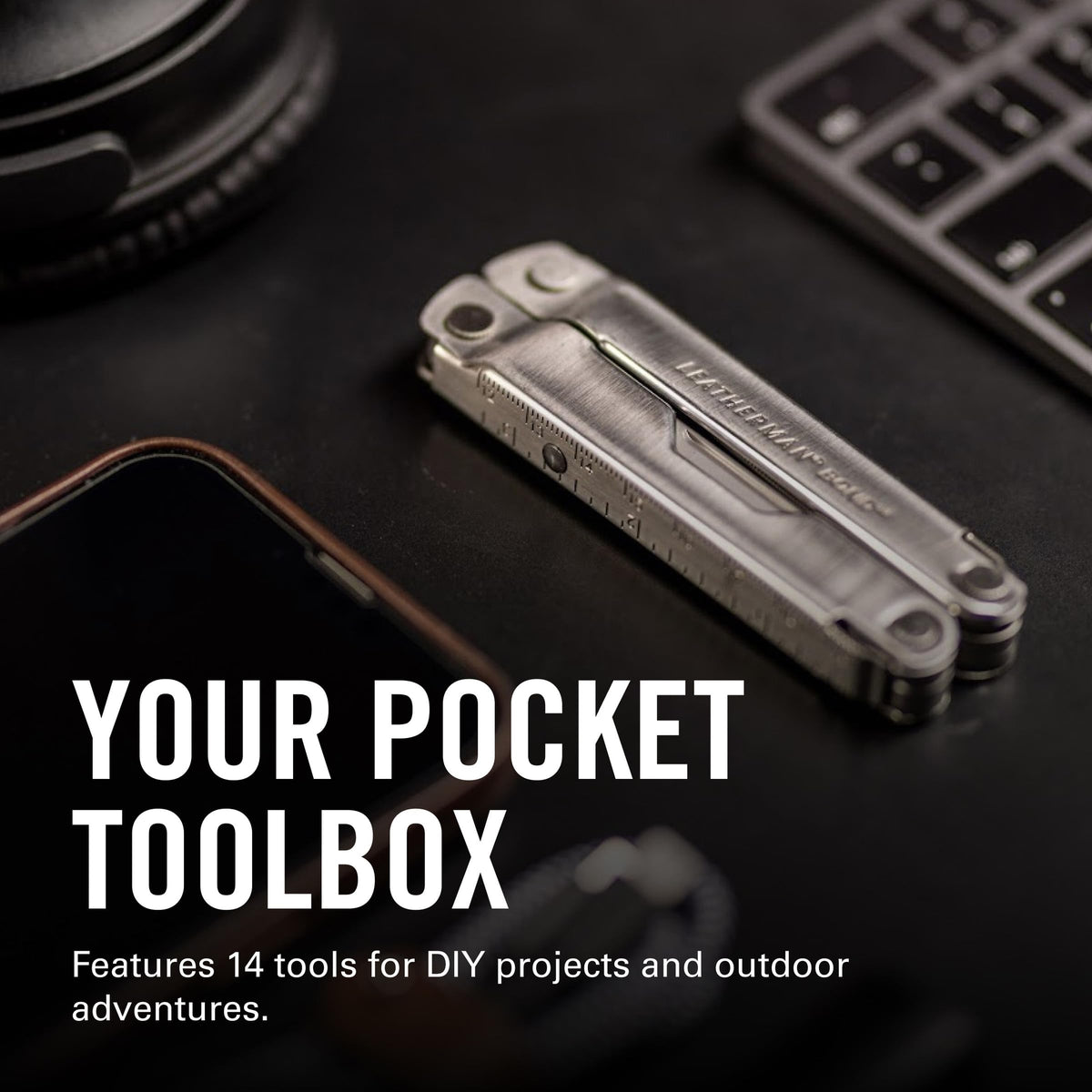 Bond multitool knife blade for precise cuts.