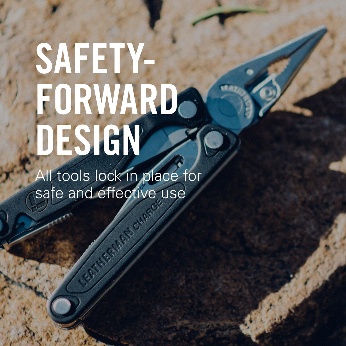 Leatherman Charge Plus can and bottle opener for quick access