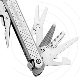 Leatherman Free P2 replaceable wire cutters designed for tough jobs.