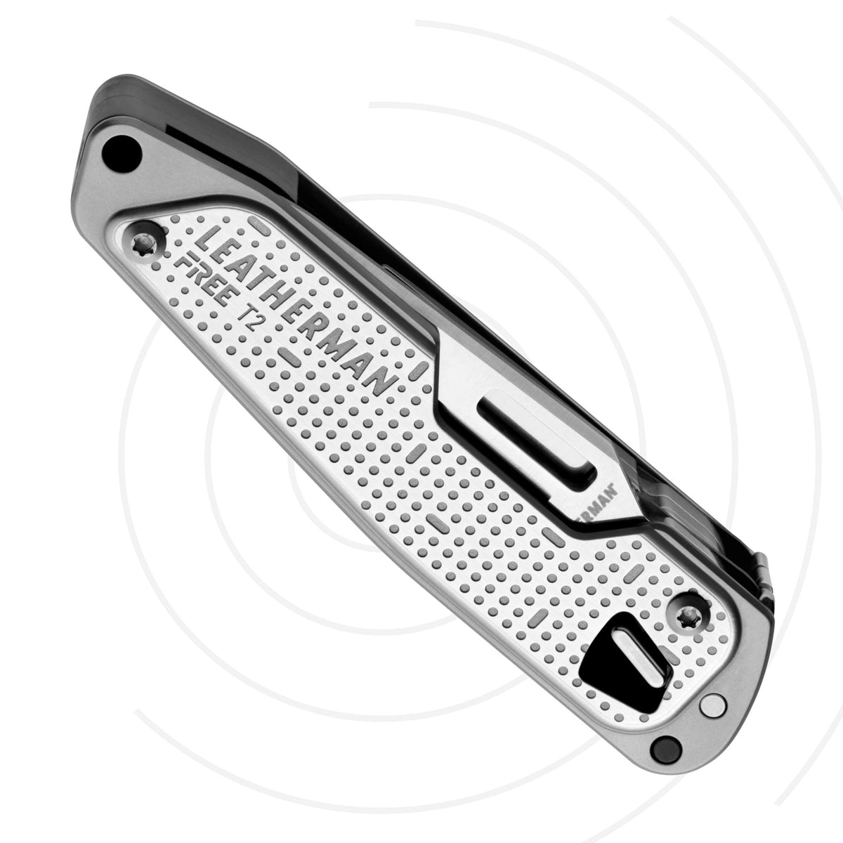Leatherman Free T2 8-tool set includes knife, opener, and screwdrivers