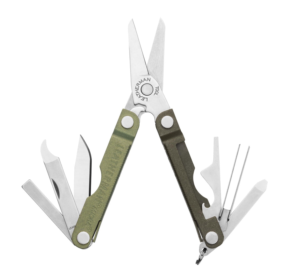 Leatherman Micra compact multi-tool on a keychain for everyday carry